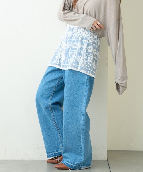 CIAOPANIC TYPY（チャオパニックティピー）の「【india】チュールレースミニスカート（スカート・レディース・ホワイト・ONE SIZE）」の9枚目の写真