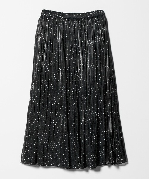 A DAY IN THE LIFE UNITED ARROWS(アデイインザライフユナイテッドアローズ)の「シャイニー プリーツスカート ‐ウォッシャブル‐ <A DAY IN THE LIFE>(スカート・レディース・その他1/ダークグレー/ネイビー/ナチュラル・FREE)」の5枚目の写真