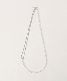 K.T KIYOKO TAKASE | 樹脂パール×チェーン ネックレス(ネックレス)