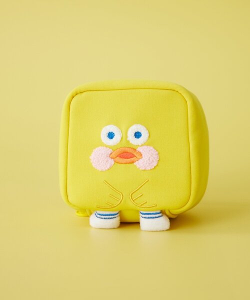 BIRTHDAY BAR（バースデイバー）の「【BRUNCH BROTHE ブランチブラザー】おにぎりポーチ（お弁当箱・レディース・ブラウン/ホワイト/イエロー・0）」の3枚目の写真
