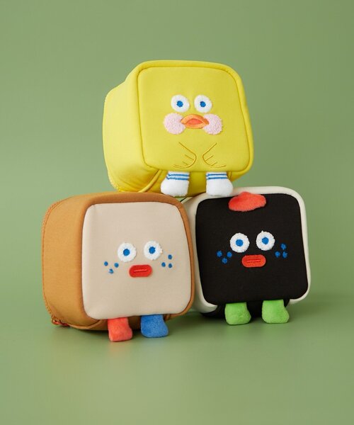 BIRTHDAY BAR（バースデイバー）の「【BRUNCH BROTHE ブランチブラザー】おにぎりポーチ（お弁当箱・レディース・ブラウン/ホワイト/イエロー・0）」の18枚目の写真