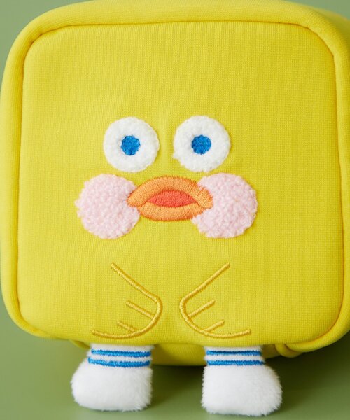 BIRTHDAY BAR（バースデイバー）の「【BRUNCH BROTHE ブランチブラザー】おにぎりポーチ（お弁当箱・レディース・ブラウン/ホワイト/イエロー・0）」の16枚目の写真