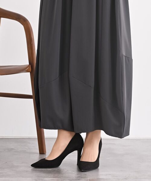 rps（アールピーエス）の「ボリュームイージーパンツ（その他パンツ・レディース・ベージュ/ブラック/チャコールグレー・フリー）」の9枚目の写真