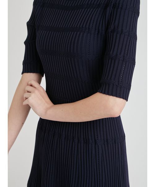 CELFORD（セルフォード）の「【洗える】ディフォメーションワンピース（ワンピース・レディース・サックスブルー/オフホワイト/ネイビー・36/38）」の14枚目の写真