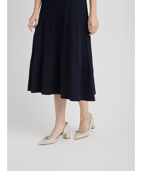 CELFORD（セルフォード）の「【洗える】ディフォメーションワンピース（ワンピース・レディース・サックスブルー/オフホワイト/ネイビー・36/38）」の16枚目の写真