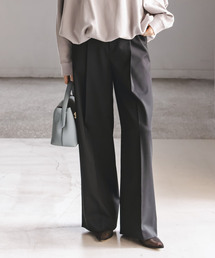 Noble | 《追加・WEB限定カラー》エステルツイルストレッチスラックスパンツ(スラックス)