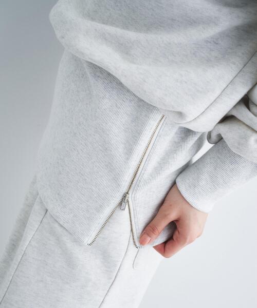 CODE A（コードエー）の「【Re】off－shoulder sweat（スウェット・レディース・ライトグレー/オフホワイト・00）」の13枚目の写真