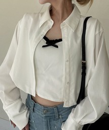 ROYAL PARTY | レーストリミングリボンキャミソール(キャミソール)