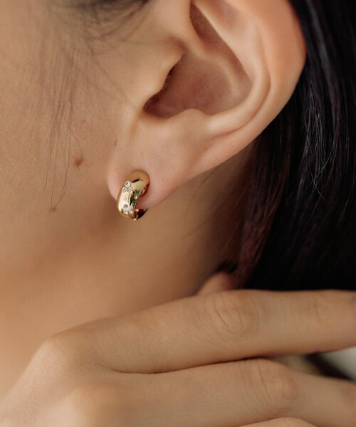 ear PAPILLONNER（イアパピヨネ）の「キラキラマグネットイヤーカフ/イヤリング（イヤーカフ・レディース・シルバー/ゴールド・FREE）」の15枚目の写真