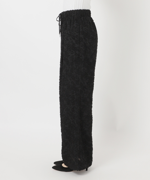 Spick & Span（スピックアンドスパン）の「《追加》シアージャガードイージーパンツ（その他パンツ・レディース・ブラック・36/38）」の22枚目の写真