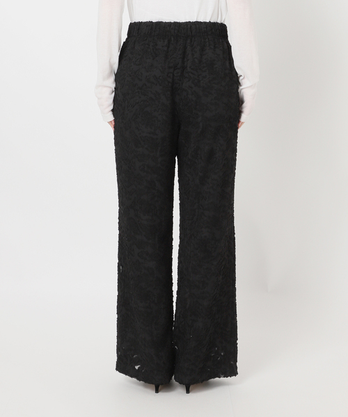 Spick & Span(スピックアンドスパン)の「《追加》シアージャガードイージーパンツ(その他パンツ・レディース・ブラック/アイボリー・36/38)」の21枚目の写真