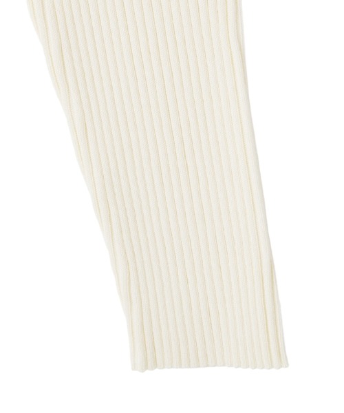 Green　Parks（グリーンパークス）の「襟付きリブニットカーディガン（カーディガン/ボレロ・レディース・グレー/ホワイト系その他2/ダークネイビー・FREE）」の21枚目の写真