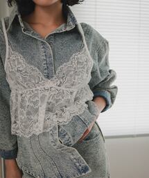 KOBE LETTUCE | 総レースブラトップビスチェ(キャミソール)