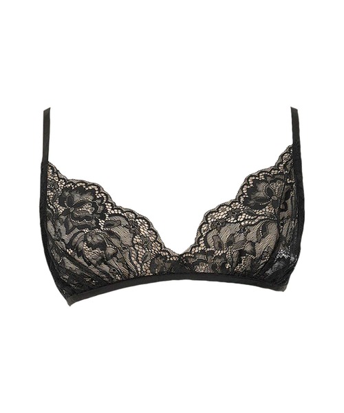 KOBE LETTUCE（コウベレタス）の「総レースブラトップビスチェ（キャミソール・レディース・ブラック/ホワイト系/オフホワイト/ブラック系・M/M1）」の19枚目の写真