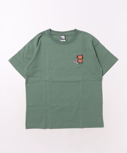 SANTA CRUZ(サンタクルーズ)の「SANTACRUZ/サンタクルーズ 26MS606-42 キッズ Tシャツ(Tシャツ/カットソー・キッズ・ブラック/ライトグリーン/ホワイト・100cm/110cm/120cm/130cm/140cm/150cm/160cm)」の16枚目の写真