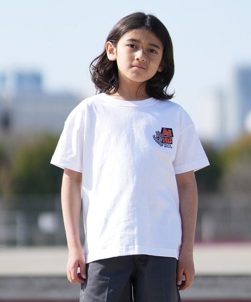 SANTA CRUZ(サンタクルーズ)の「SANTACRUZ/サンタクルーズ 26MS606-42 キッズ Tシャツ(Tシャツ/カットソー・キッズ・ブラック/ライトグリーン/ホワイト・100cm/110cm/120cm/130cm/140cm/150cm/160cm)」の5枚目の写真