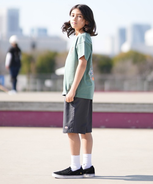 SANTA CRUZ(サンタクルーズ)の「SANTACRUZ/サンタクルーズ 26MS606-42 キッズ Tシャツ(Tシャツ/カットソー・キッズ・ブラック/ライトグリーン/ホワイト・100cm/110cm/120cm/130cm/140cm/150cm/160cm)」の13枚目の写真