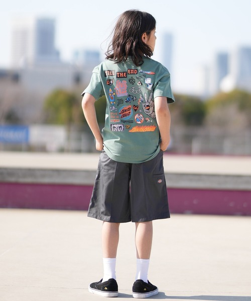 SANTA CRUZ(サンタクルーズ)の「SANTACRUZ/サンタクルーズ 26MS606-42 キッズ Tシャツ(Tシャツ/カットソー・キッズ・ブラック/ライトグリーン/ホワイト・100cm/110cm/120cm/130cm/140cm/150cm/160cm)」の14枚目の写真