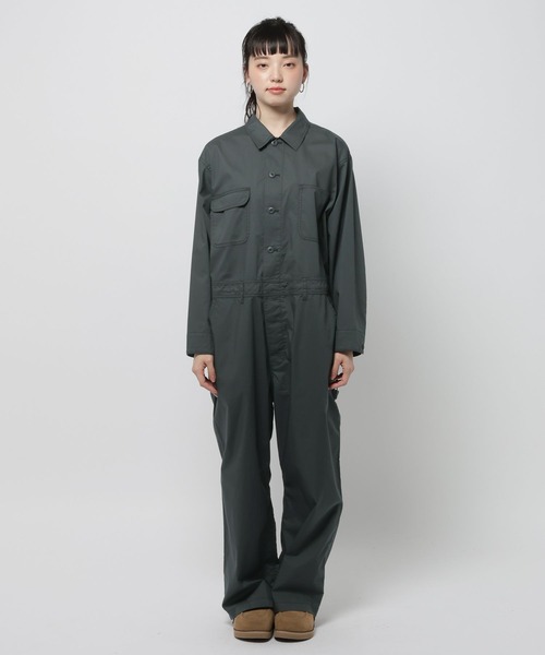 niko and...（ニコアンド）の「Gardenジャンプスーツ（つなぎ/オールインワン・レディース・ベージュ/チャコール・FREE）」の9枚目の写真