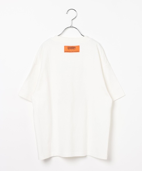 GLOBAL WORK（グローバルワーク）の「UNIVERSAL OVERALL/グラフィックTシャツ/635366（Tシャツ/カットソー・キッズ・ホワイト/オレンジ系その他4・MEDIUM/LARGE/SMALL）」の8枚目の写真