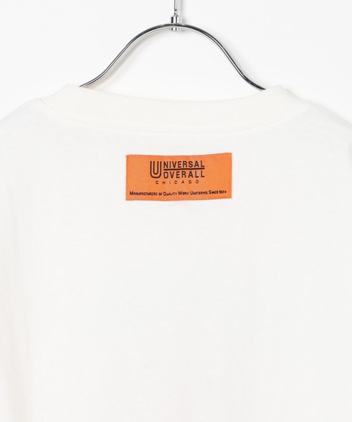GLOBAL WORK（グローバルワーク）の「UNIVERSAL OVERALL/グラフィックTシャツ/635366（Tシャツ/カットソー・キッズ・ホワイト/オレンジ系その他4・MEDIUM/LARGE/SMALL）」の9枚目の写真