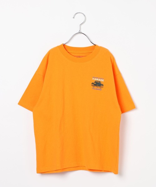 GLOBAL WORK（グローバルワーク）の「UNIVERSAL OVERALL/グラフィックTシャツ/635366（Tシャツ/カットソー・キッズ・ホワイト/オレンジ系その他4・MEDIUM/LARGE/SMALL）」の11枚目の写真