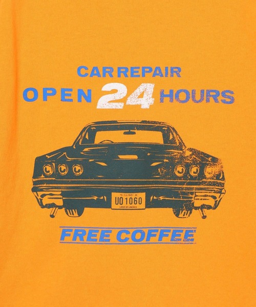 GLOBAL WORK（グローバルワーク）の「UNIVERSAL OVERALL/グラフィックTシャツ/635366（Tシャツ/カットソー・キッズ・ホワイト/オレンジ系その他4・MEDIUM/LARGE/SMALL）」の14枚目の写真