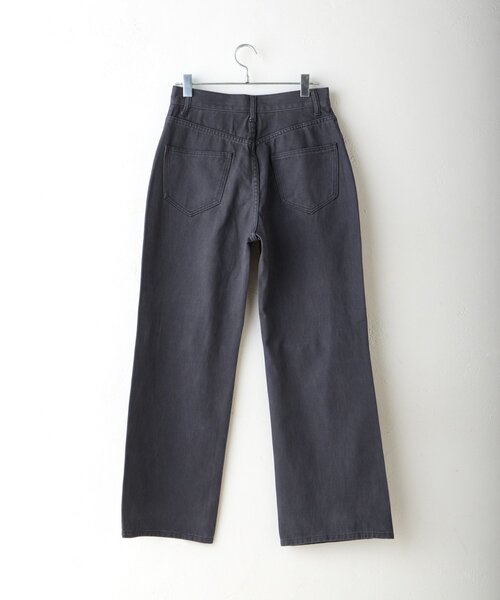 WHIMSIC（ウィムジック）の「【UNISEX/2サイズ展開/SETUP対応】コットンツイルニータックパンツ（その他パンツ・メンズ・オフホワイト/チャコールグレー・1/2）」の21枚目の写真