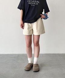 JOSEMOON SATIN STRIPE SHORT PANTS/ジョゼムーンサテンストライプ