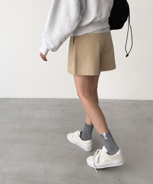 CANAL JEAN(キャナルジーン)の「El mar コットンショートパンツ(その他パンツ・レディース・クリーム/ベージュ・MEDIUM/SMALL)」の7枚目の写真