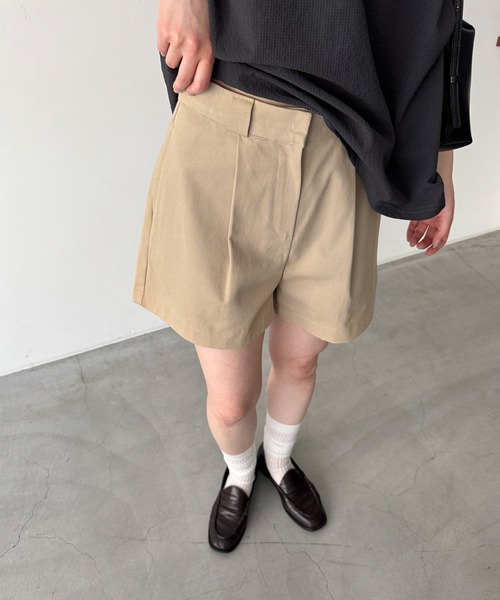 CANAL JEAN(キャナルジーン)の「El mar コットンショートパンツ(その他パンツ・レディース・クリーム/ベージュ・MEDIUM/SMALL)」の9枚目の写真