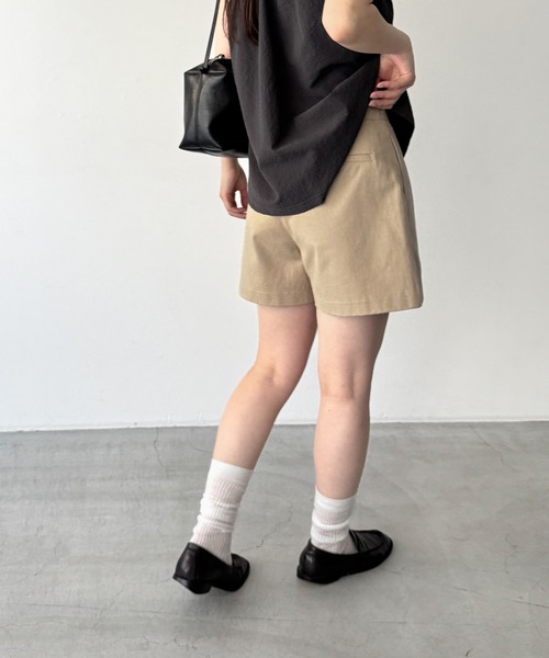 CANAL JEAN(キャナルジーン)の「El mar コットンショートパンツ(その他パンツ・レディース・クリーム/ベージュ・MEDIUM/SMALL)」の10枚目の写真