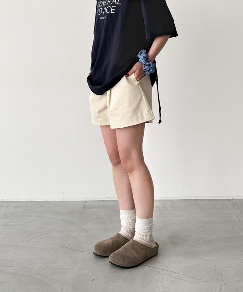 CANAL JEAN(キャナルジーン)の「El mar コットンショートパンツ(その他パンツ・レディース・クリーム/ベージュ・MEDIUM/SMALL)」の12枚目の写真