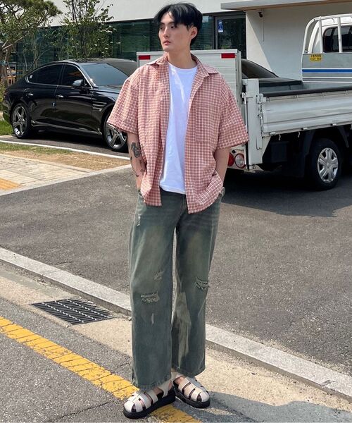 MAC MOC(マックモック)の「キングダムキングダムメンズフィッシャーマンサンダル_3color 5cm(サンダル・メンズ・ブラック/ブラウン/グレー・26cm/27cm/28cm)」の22枚目の写真
