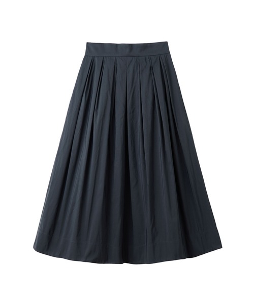 LA MARINE FRANCAISE（マリン フランセーズ）の「タックプリーツスカート（スカート・レディース・ネイビー/ベージュ/オフホワイト・36）」の3枚目の写真