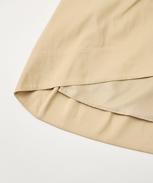 LA MARINE FRANCAISE（マリン フランセーズ）の「タックプリーツスカート（スカート・レディース・ネイビー/ベージュ/オフホワイト・36）」の16枚目の写真