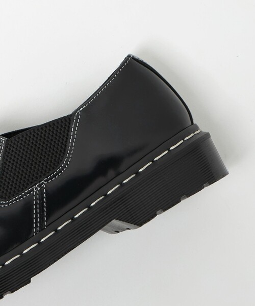 Dr. Martens（ドクターマーチン）の「＜Dr.Martens＞LOUIS ホワイト ステッチ スリッポン（ドレスシューズ・メンズ・ブラック・7/6/9/8）」の10枚目の写真