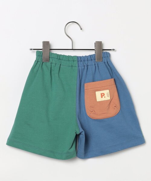p.premier(ピードットプルミエ)の「バリエーションミニ裏毛ハーフパンツ(その他パンツ・キッズ・グレー/その他11/イエロー/ブラウン/グリーン/ピンク/レッド・80/90/100/110/120/130/140)」の13枚目の写真