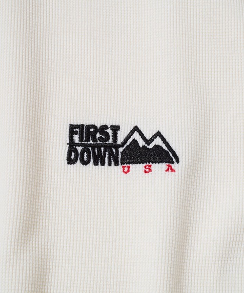 FIRST DOWN（ファーストダウン）の「サーマル スリーブTシャツ（Tシャツ/カットソー・メンズ・アイボリー・M）」の18枚目の写真