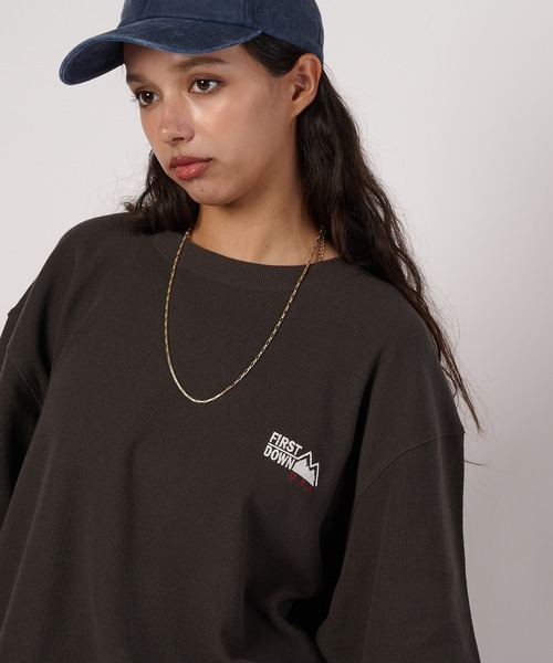FIRST DOWN（ファーストダウン）の「サーマル スリーブTシャツ（Tシャツ/カットソー・メンズ・アイボリー・M）」の10枚目の写真