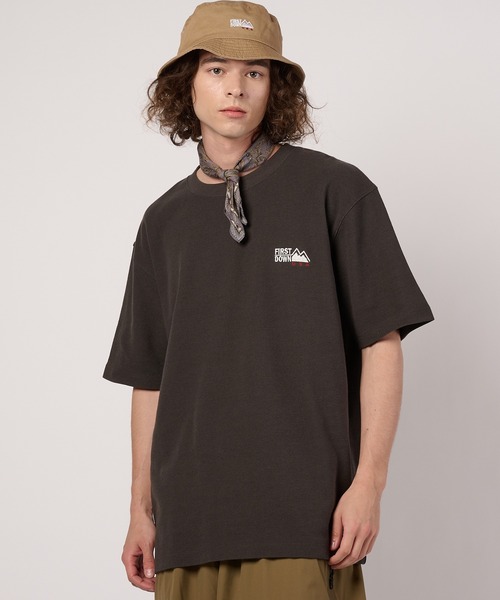 FIRST DOWN（ファーストダウン）の「サーマル スリーブTシャツ（Tシャツ/カットソー・メンズ・アイボリー・M）」の7枚目の写真