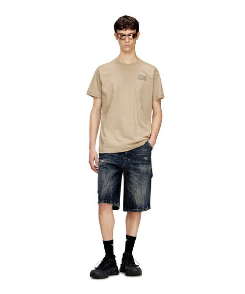 DIESEL(ディーゼル)の「メンズ Tシャツ T-NORM-V13(Tシャツ/カットソー・メンズ・ライトインディゴブルー/グリーン系その他・LARGE/MEDIUM/X-LARGE/SMALL/XXX-LARGE/X-SMALL/XX-LARGE)」の7枚目の写真