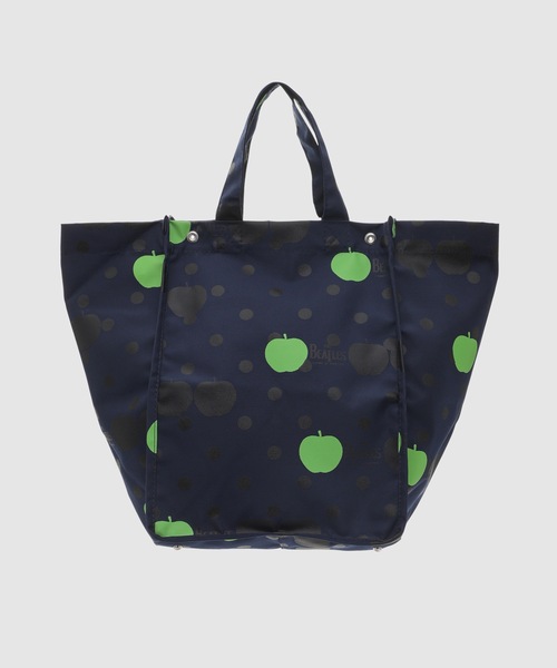 THE BEATLES COMME des GARCONS(ザ ビートルズ コムデギャルソン)の「THE BEATLES CdG NYLON TOTE BAG SMALL(トートバッグ・メンズ・ネイビー/レッド・ONE SIZE)」の2枚目の写真