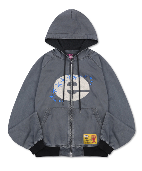 GLACK(グラック)の「GJ110 クラックエクスプローラー ワーク フードパーカー (チャコールグレー)(パーカー・レディース・その他・LARGE/MEDIUM)」の6枚目の写真