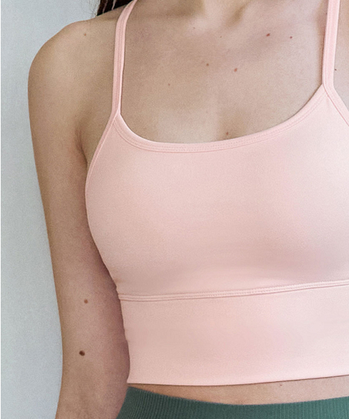 DEVIWEAR(デヴィウェア)の「リビア ブラトップ DEVI-TS0033-シェルピンク(チューブトップ・レディース・ライトピンク・L/S/M)」の3枚目の写真