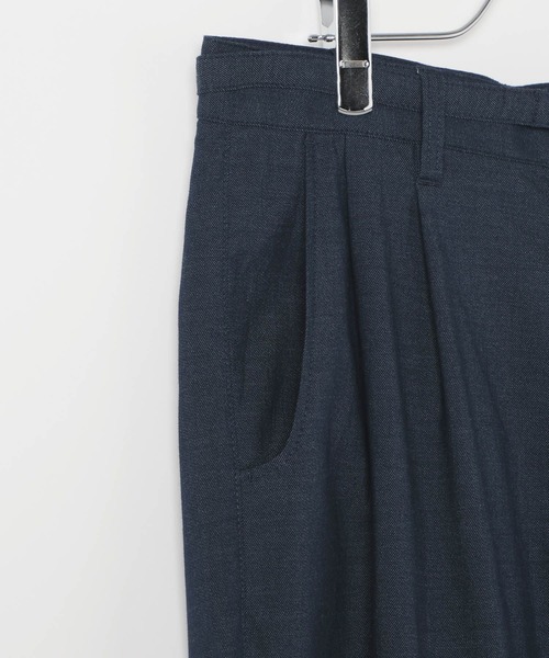 GLOBAL WORK(グローバルワーク)の「クリーンデニム/ワイドパンツ/CLEAN MODE/645401(デニムパンツ・メンズ・ブルー/ダークブルー・SMALL/MEDIUM/LARGE)」の5枚目の写真