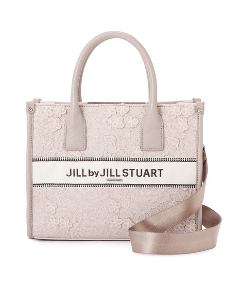 JILL by JILL STUART（ジルバイジルスチュアート）の「レースバンドオブトート（トートバッグ・レディース・グレー/ベージュ/ホワイト・FREE）」の14枚目の写真
