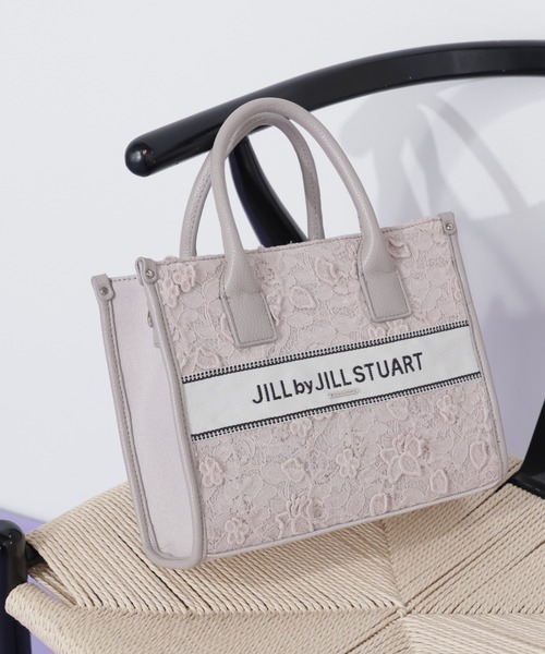 新品 ジルバイ バッグ ジルバイ ショルダーバッグ レース バッグ レースバンドオブトート（トートバッグ）｜JILL by JILL STUART