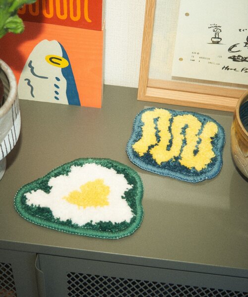 BIRTHDAY BAR(バースデイバー)の「【クリエイター「FLINT MASON」× BIRTHDAY BAR 初コラボ!】POTLUCK PASTA PARTY コースター(ランチョンマット/テーブルウェア・レディース・ネイビー/グリーン・0)」の13枚目の写真