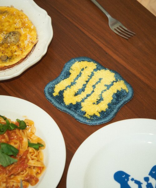 BIRTHDAY BAR(バースデイバー)の「【クリエイター「FLINT MASON」× BIRTHDAY BAR 初コラボ!】POTLUCK PASTA PARTY コースター(ランチョンマット/テーブルウェア・レディース・ネイビー/グリーン・0)」の14枚目の写真